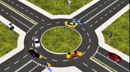 Na rondzie - czy wolno jechać dookoła ronda prawym pasem ruchu?!