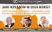 Rzeszów w 2014 roku. Debata BIZNESiSTYL.pl "Na żywo"
