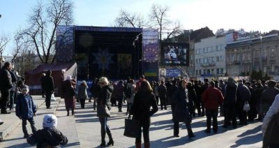 Lwów patrzy na kijowski Majdan