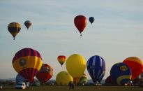 Balonowe święto w Krośnie