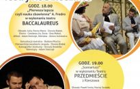 Teatry wychodzą na dziedziniec