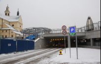 Podziemny parking pod ogrodami bernardyńskimi już gotowy