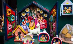 Szopki świata w muzeum w Starej Wsi