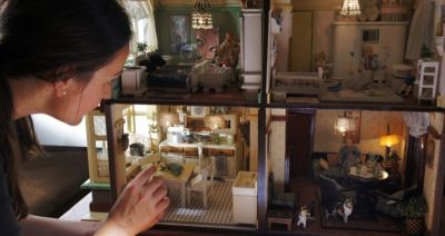 Domki dla lalek na wystawie w Muzeum Okręgowym