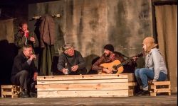 Ech, te bieszczadzkie połoniny, zwabiły teatr wędrowny