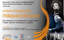 We wtorek startuje I Podkarpacka Jesień Jazzowa