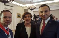 Prezydent Duda odznaczył marszałka Ortyla