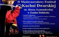 Smaki kuchni dworskiej i myśliwskiej w Dubiecku 