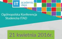 Juz w czwartek ITAD 2015/2016!