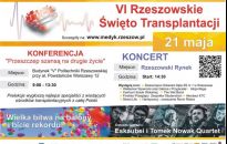 Przeszczep szansą na drugie życie? Święto transplantacji w Rzeszowie