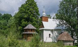 Historia cerkwi w Łopience. Wystawa w Cisnej