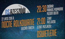 W piątkową noc na ulicach Rzeszowa będą rządzić rolkarze. W światełkach!