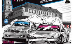 Emocjonujący drifting w niedzielę na Moście Zamkowym w Rzeszowie