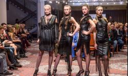 W stylu punk na pokazie mody Basi Olearki