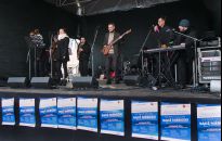 Było niebiesko na rzeszowskim Rynku