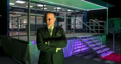 Gala Grohe w salonie BOZ z kosmicznym tirem i boską Filipowską