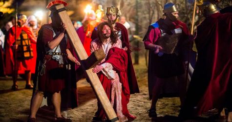 Plenerowe misteria Męki Pańskiej na Podkarpaciu