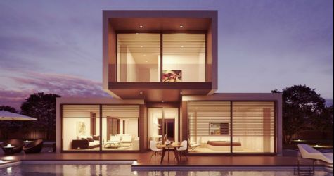 Elewacja na gładko możliwa dzięki silikonowej masie