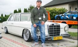 Pierwszy zlot mercedesów w Rzeszowie - klasyki kontra AMG