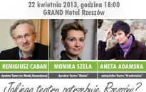 Jakiego teatru potrzebuje Rzeszów? Debata w BIZNESiSTYL.pl 
