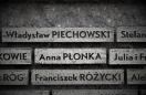 Anna Płonka. Ściana Pamięci w Markowej. Fot. Archiwum Muzeum im. Rodziny Ulmów w Markowej