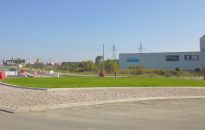 Tymczasowy parking na łączniku Rzeszowa z S19 w dniu 1 listopada