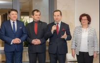 Podkarpaccy dziennikarze na spotkaniu opłatkowym z zarządem województwa