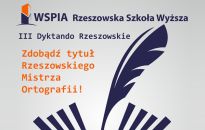 100 lat odzyskania niepodległości tematem III Dyktanda Rzeszowskiego
