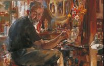 Ekspresje Pyrgiesa na wernisażu w Galerii To Tu