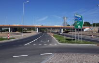 Na łączniku Podkarpackiej z S19 trwają ostatnie prace. Finał za ok. 3 tygodnie