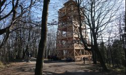 Cergowa z wieżą widokową na Bieszczady i Tatry 