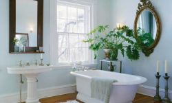 Jasne kolory w domowym spa - a może vintage? 