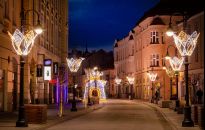 Świąteczny spektakl świateł na ulicach Rzeszowa