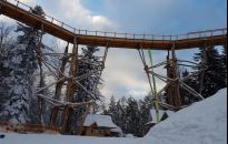 Pierwsza w Polsce wieża widokowa wśród drzew 160 kilometrów od Rzeszowa