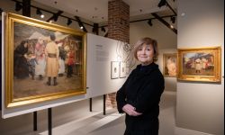 Malarz pięknych kobiet i róż. Karpiński powrócił do Rozwadowa w Stalowej Woli