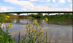 Otwarcie mostu na Wisłoku w gminie Trzebownisko i feta z Brathankami