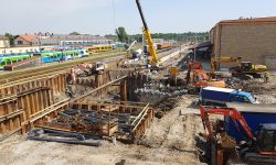 3 tys. metrów sześciennych betonu na tunelu stacji Rzeszów Główny 