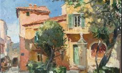 Słoneczne krajobrazy na wystawie malarstwa w hotelu na Podpromiu 