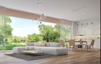 Światłem dzielimy salon na strefy