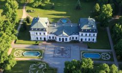 Pałac w Sieniawie - kryjówka Damy z łasiczką