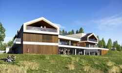 Szklane Lniane z widokiem na Krosno