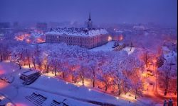 Zamki na Podkarpaciu w zimowej scenerii. Galeria Zdjęć