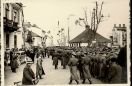 Defilada wojsk niemieckich na Rynek w Krośnie, październik 1939. Fot. Archiwum Muzeum Podkarpackiego w Krośnie