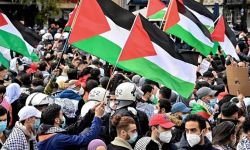 Tysiące demonstrantów na manifestacjach poparcia dla Palestyńczyków w Europie