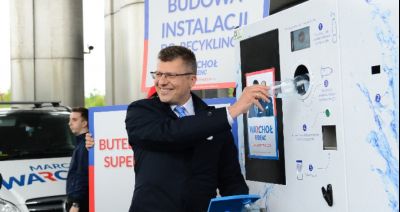 Marcin Warchoł chciałby przy sklepach butelkomaty 
