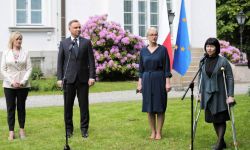 Prezydent Duda: obiecałem wspieranie sprawy białoruskiej na forach międzynarodowych