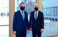 W rozmowie z prezydentem Dudą, Joe Biden podkreślił wsparcie dla obrony wschodniej flanki NATO