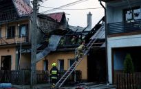 Małopolskie: Nowa Biała po wielkim pożarze; trwają prace rozbiórkowe