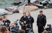 Premier w Librantowej: straty po przejściu trąby powietrznej robią gigantyczne wrażenie