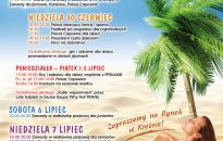 Letnie plażowanie w centrum Krosna